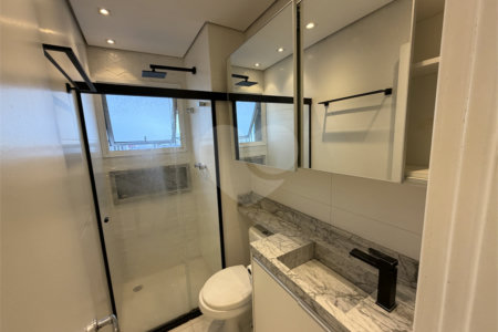 Flat para alugar com 1 suíte no Centro, São Bernardo do Campo, SP