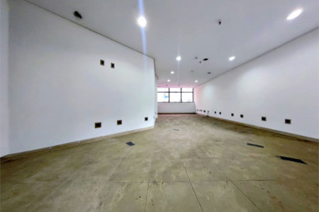 Sala Comercial para locação, Vila Nova, Santos - SA0073.