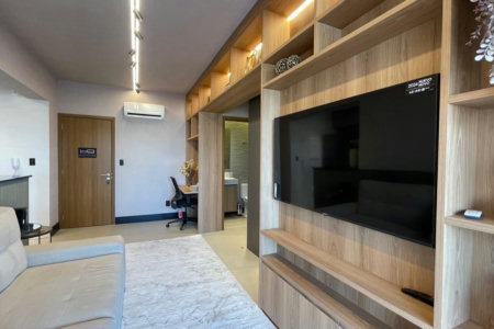 Apartamento com 1 dormitório à venda, 60 m² por R$ 990.000,00 - Boqueirão - Santos/SP