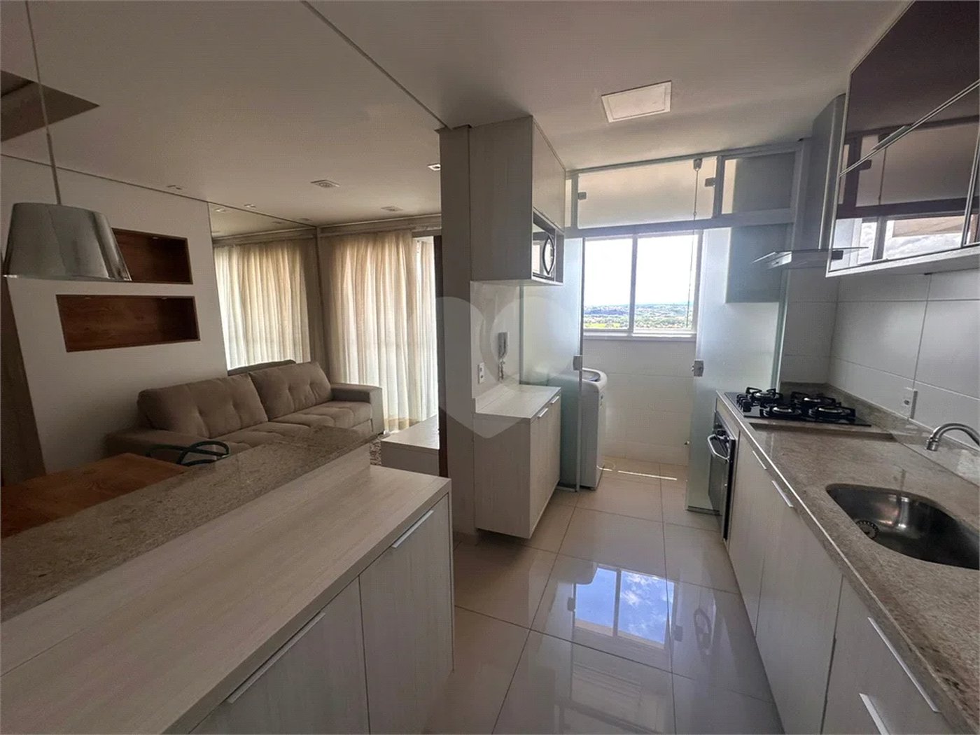 Apartamento mobiliado para alugar com 1 quarto em Centro - Piracicaba - SP
