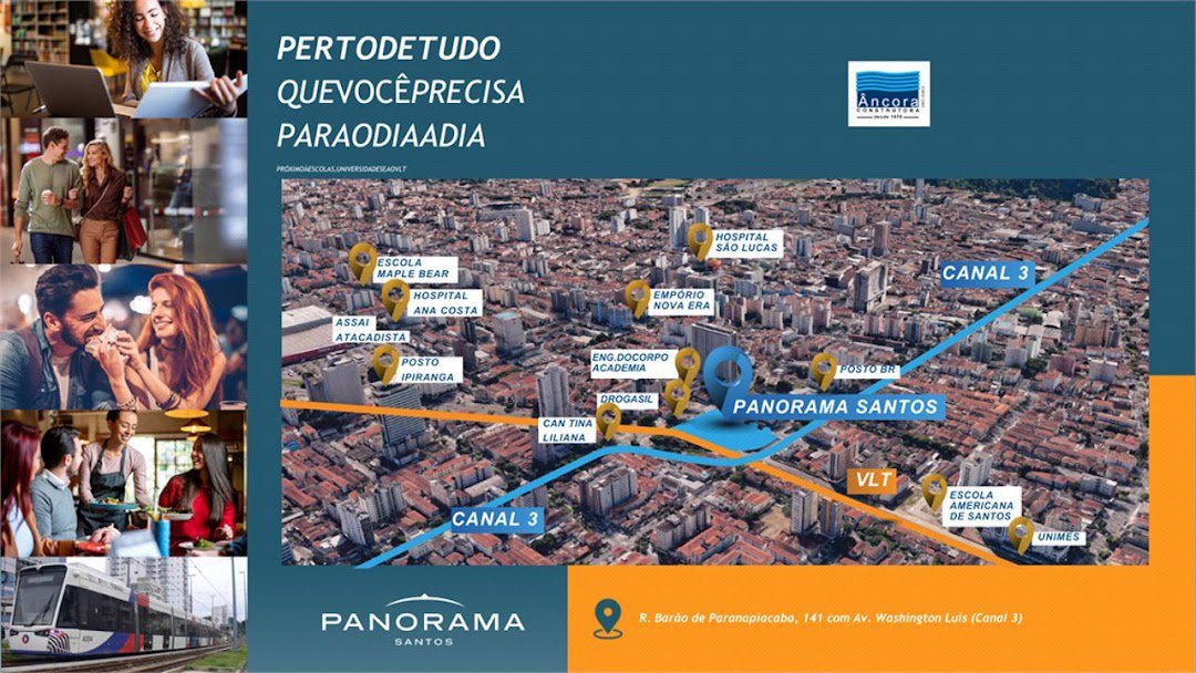 Apartamento Residencial à venda, Encruzilhada, Santos - AP1060.