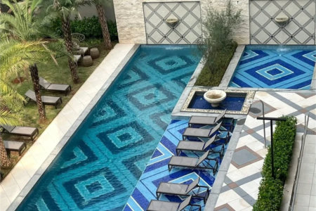 Apartamento mobiliado com 44 m2, 1 dormitório e 1 vaga a venda nos Jardins