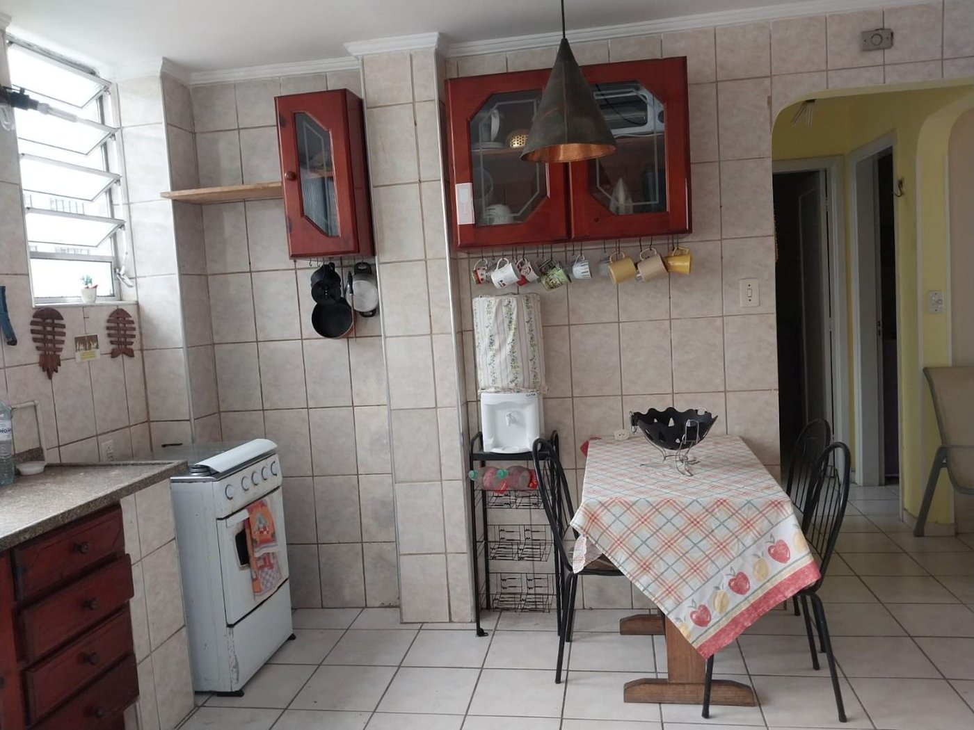Apartamento com 2 dormitórios para alugar, 60 m² por R$ 3.690,00/mês - Gonzaga - Santos/SP