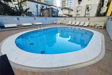 Apartamento com 3 dormitórios à venda, 135 m² por R$ 1.166.000,00 - Pompéia - Santos/SP