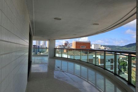 Apartamento com 4 dormitórios à venda, 538 m² por R$ 7.500.000,00 - Ponta da Praia - Santos/SP