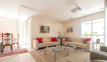 Apartamento à venda com 4 quartos, sendo 3 suítes, em Indianópolis, São Paulo, SP