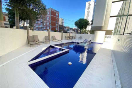 Apartamento com 3 dormitórios à venda, 210 m² por R$ 3.300.000,00 - Boqueirão - Santos/SP