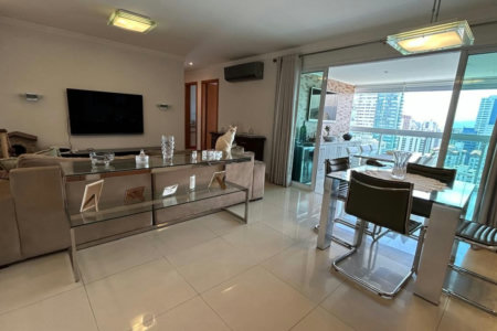Apartamento com 3 dormitórios à venda, 126 m² por R$ 1.590.000,00 - Boqueirão - Santos/SP