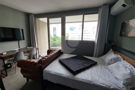 Studio à venda com 1 suíte em Cerqueira César, São Paulo, SP