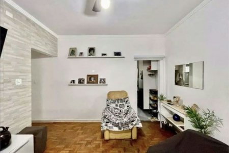 Apartamento à venda, 75 m² por R$ 380.000,00 - Encruzilhada - Santos/SP