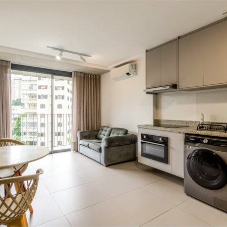Apartamento à venda com 1 suíte em Jardim das Bandeiras, São Paulo, SP