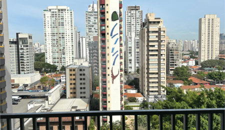 Apartamento à venda ou para alugar com 1 quarto em Vila Olímpia, São Paulo, SP