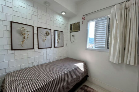 Apartamento com 3 dormitórios à venda, 110 m² por R$ 950.000,00 - Campo Grande - Santos/SP