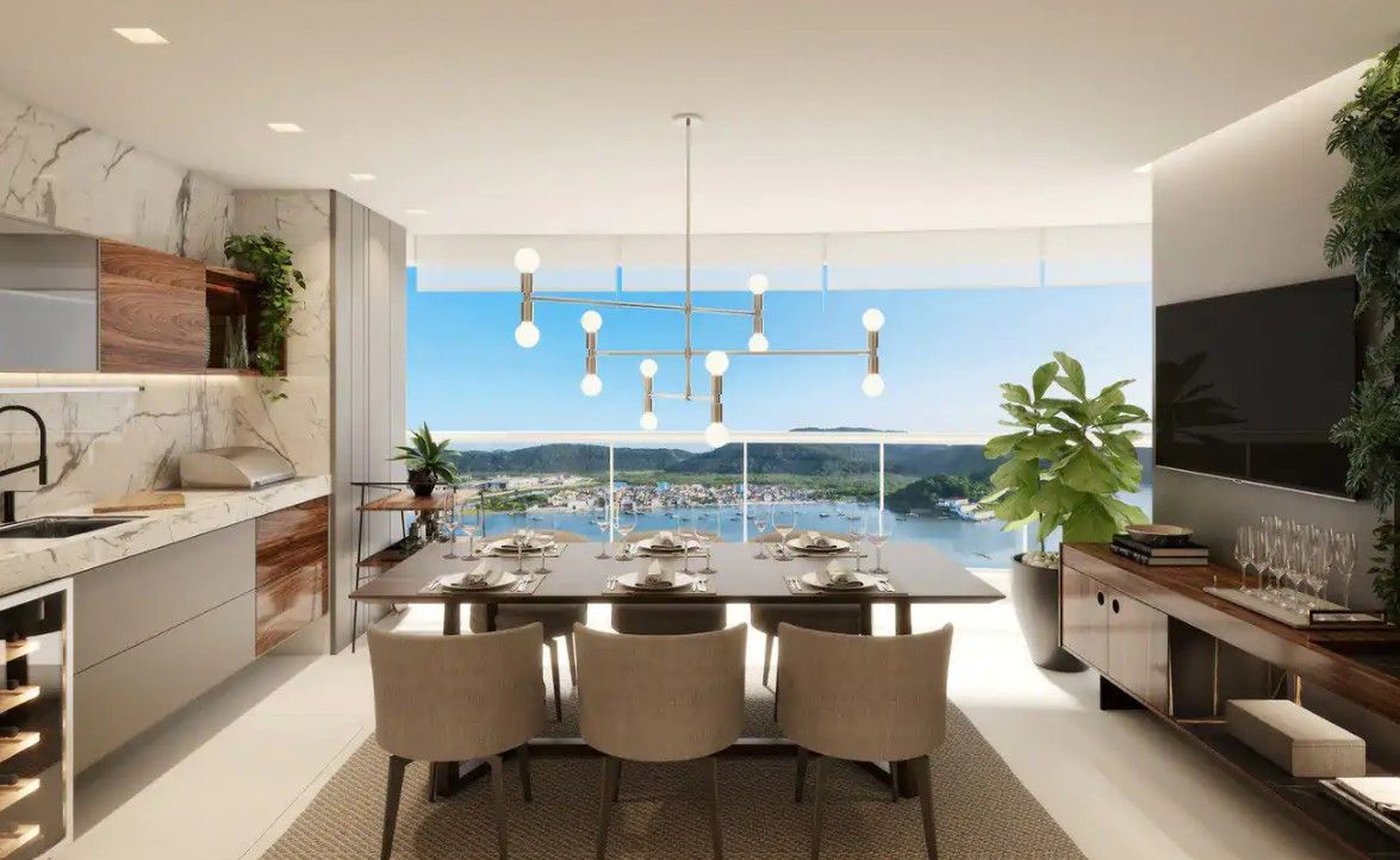 Apartamento com 3 dormitórios à venda, 163 m² por R$ 2.523.800,00 - Ponta da Praia - Santos/SP