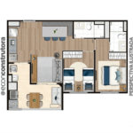 Apartamento à venda com 2 quartos, sendo 1 suíte,  em Jaguaré, São Paulo, SP