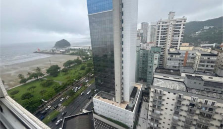 Apartamento Residencial à venda, José Menino, Santos - AP1085.