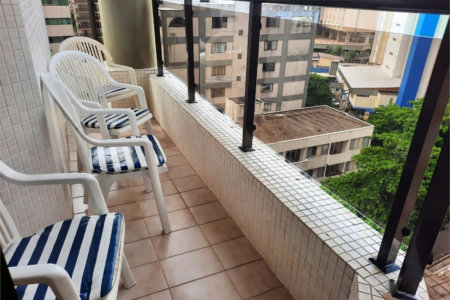 Apartamento à venda, 108 m² por R$ 690.000,00 - Vila Alzira - Guarujá/SP