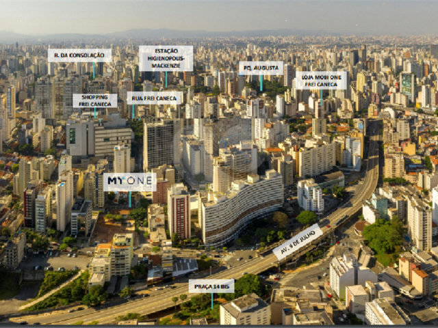 Studio à venda com 1 quarto em Bela Vista, São Paulo, SP