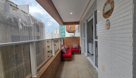 Apartamento com 1 dormitório, 45 m² - venda por R$ 670.000,00 ou aluguel por R$ 5.000,00/mês - Boqueirão - Santos/SP