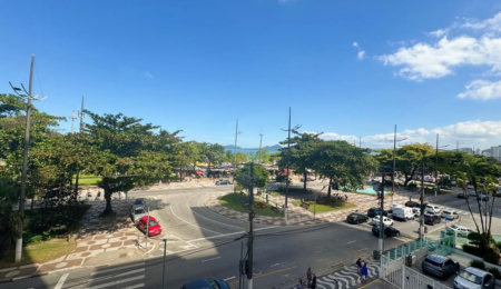 Apartamento com 2 dormitórios à venda, 126 m² por R$ 1.400.000,00 - Embaré - Santos/SP
