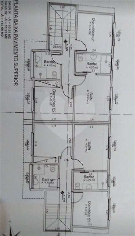 Sobrado à venda com 3 quartos, sendo 1 suíte,  em Jardim Maristela, Atibaia, SP