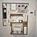 Apartamento à venda com 1 quarto em Parada Inglesa, São Paulo, SP