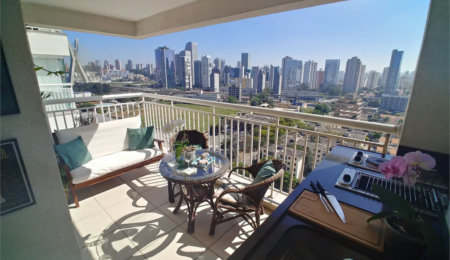 Apartamento à venda com 1 suíte em Vila Cordeiro, São Paulo, SP