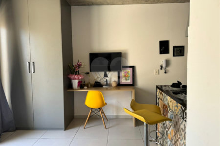 Apartamento à venda com 1 suíte em República, São Paulo, SP