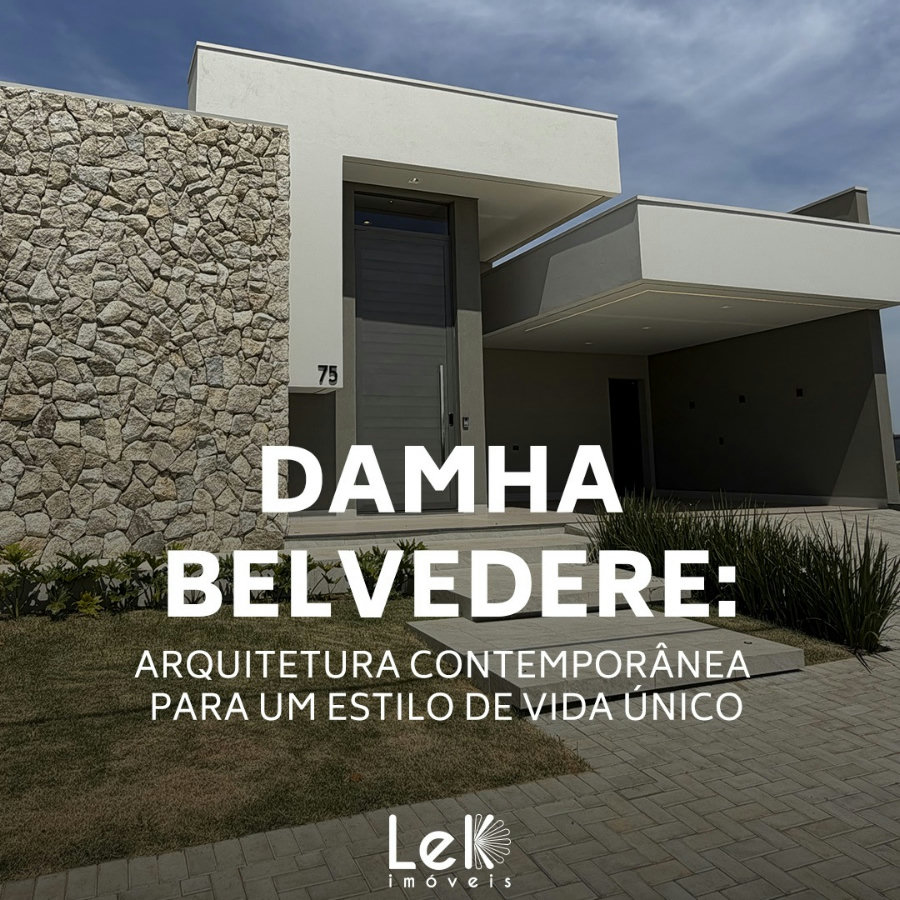 Casa à venda com 3 suítes no condomínio Residencial Damha Belvedere, Presidente Prudente - SP