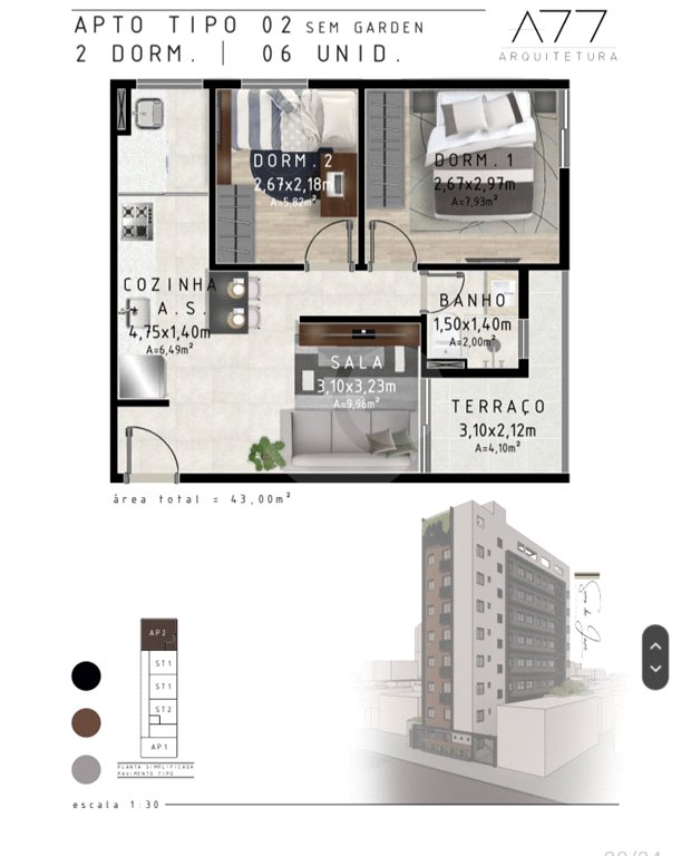 Apartamento à venda com 1 quarto em Quarta Parada, São Paulo, SP