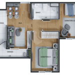 Apartamento à venda com 2 quartos em Jaguaribe, Osasco, SP