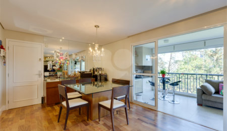 Apartamento para alugar com 3 quartos, sendo 1 suíte,  em Alto da Boa Vista, São Paulo, SP