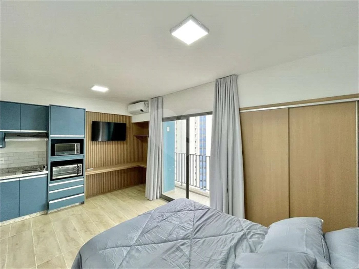 CAMPO BELO Studio VENDA em Congonhas - 100% MOBILIADO e EQIPADO, c/ lazer e serviços - De frente p/ Aeroporto - ideal p/ INVESTIDORES!