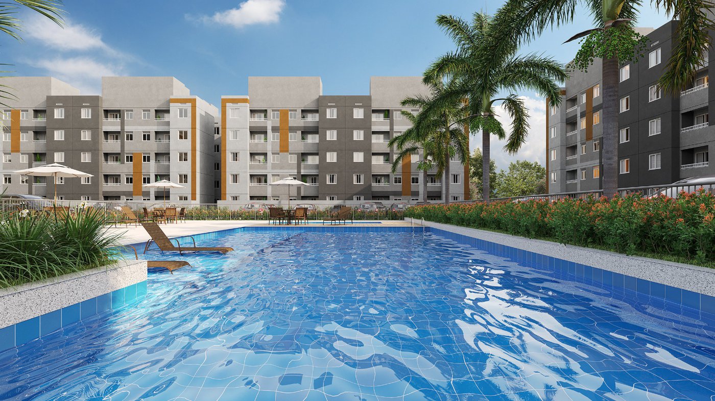 Apartamento à venda com 2 quartos em Campo Grande, Rio de Janeiro, RJ