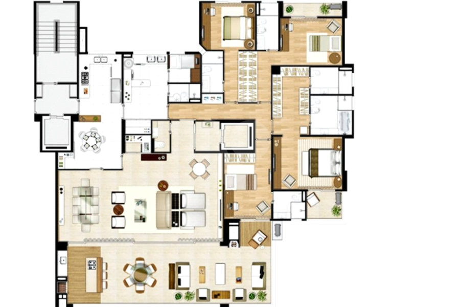 Apartamento à venda com 4 suítes em Santana, São Paulo, SP