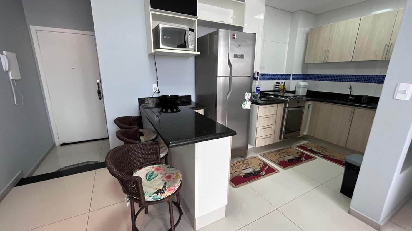 Apartamento com 1 dormitório à venda, 60 m² por R$ 490.000,00 - Gonzaga - Santos/SP