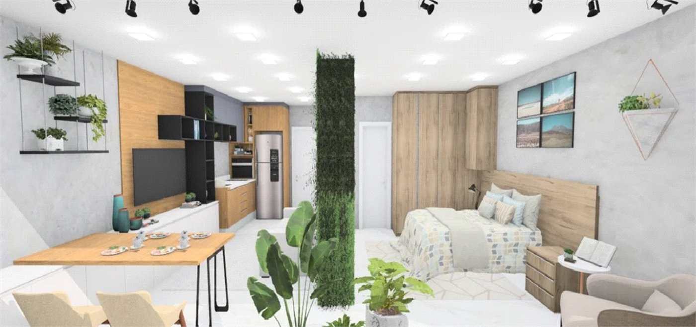 Apartamento à venda com 1 quarto em Butantã, São Paulo, SP