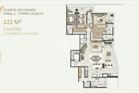 Apartamento à venda com 3 suítes em Água Branca, São Paulo, SP