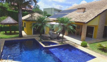Casa à venda com 5 suítes em Canguera, São Roque, SP