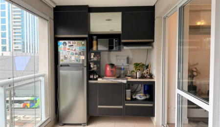 Flat para alugar com 1 suíte no Centro, São Bernardo do Campo, SP