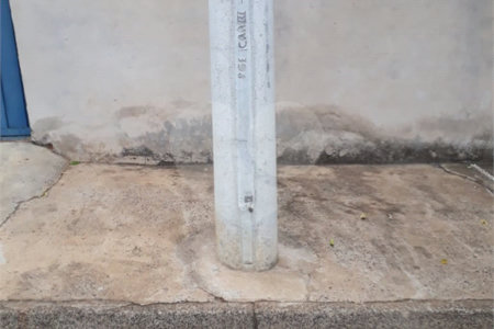 Terreno de esquina no Cidade Aracy.