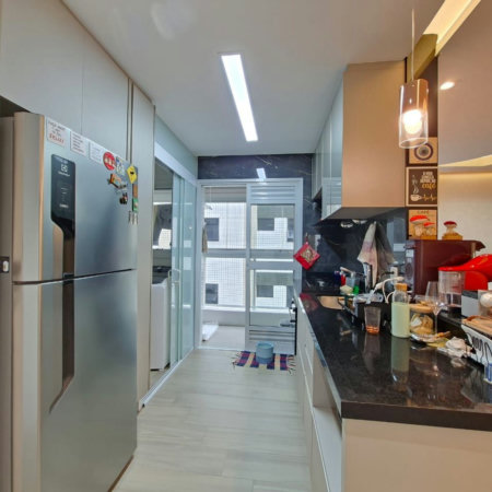 Apartamento com 2 dormitórios à venda, 82 m² por R$ 1.100.000,00 - Aparecida - Santos/SP