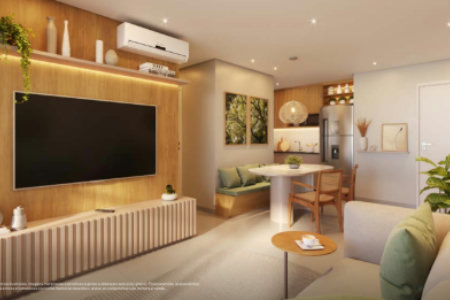 Square Boa Vista - Living