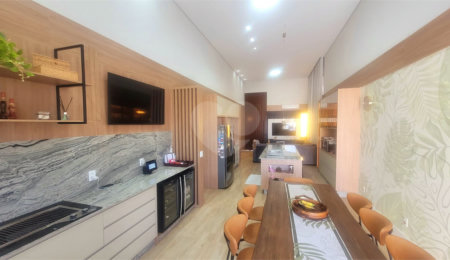 Casa à venda com 4 suítes no condomínio Sta Morriz, Campinas - SP