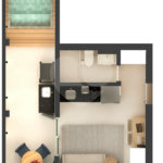Apartamento à venda com 1 quarto em Copacabana, Rio de Janeiro, RJ