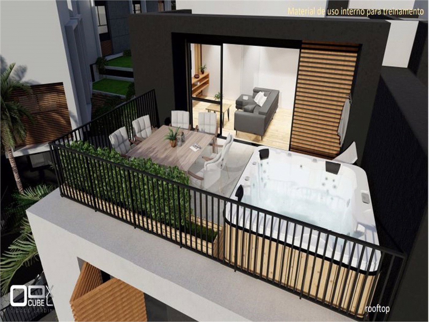Casa à venda com 4 suítes no condomínio Cube Cidade Jardim, São Paulo - SP