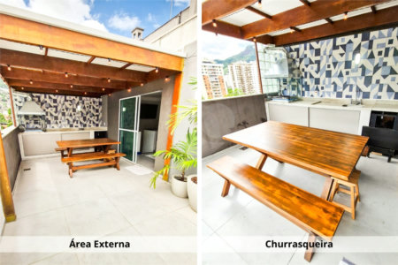 Cobertura à venda com 3 quartos, sendo 2 suítes,  em Tijuca, Rio de Janeiro, RJ