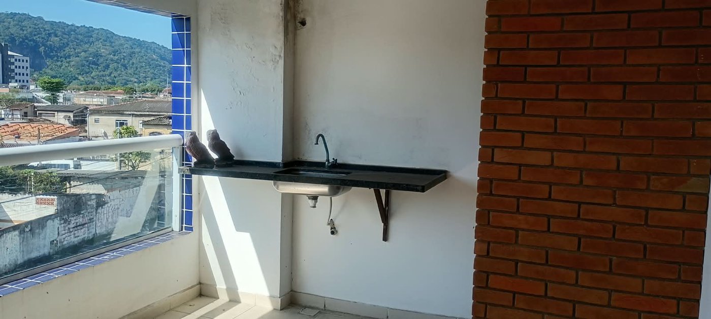 Apartamento com 3 dormitórios à venda, 124 m² por R$ 340.000,00 - Parque Bitaru - São Vicente/SP