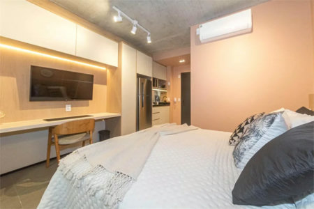 Studio à venda ou para alugar com 1 quarto em Brooklin Paulista, São Paulo, SP