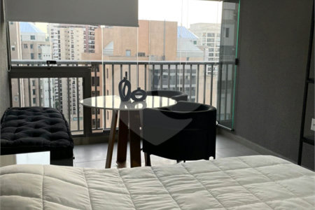Studio à venda ou para alugar com 1 quarto em Indianópolis, São Paulo, SP